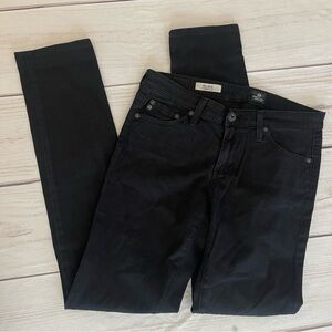 Ag Adriano Goldschmied Black Skinny Jeans
